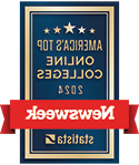 Newsweek Top Online College logo